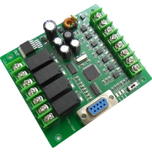 PLC Industrial Control Board FX1N-10MR FX1N-10MT PLC Smart home Controller Programmable