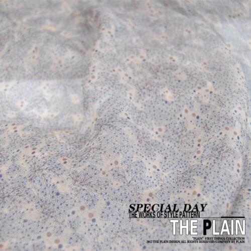 LEO&LIN Light Maple Leaf Large Width 100% Silk Pleated Georgette Chiffon Thin Skirt Scarf Fabric DIY Patchwork Tissue