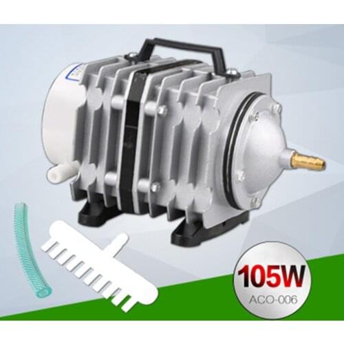 SUNSUN ACO-006 fish pond fish aquarium fish tank external aerator oxygen pump 105w electromagnetic air pum