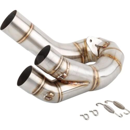 For Ducati Hypermotard 950 2019 2020 2021 Hypermotard 950 SP 19 20 21 Decat Pipe Motorcycle Exhaust Muffler Catalyst Delete Pipe