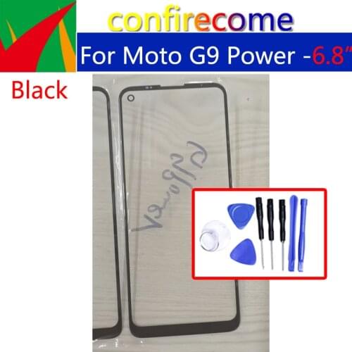 For Motorola Moto G9 Power Touch Screen LCD Front Outer Glass Panel Lens Replacement