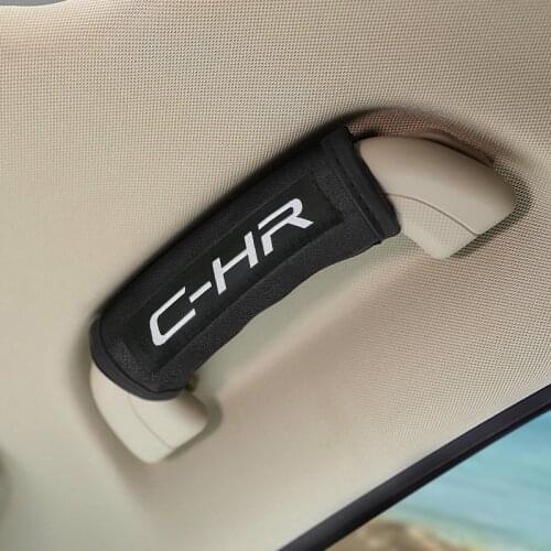 Car interior Car roof handle plush protective cover for Toyota CHR C-HR Accessories Car Styling