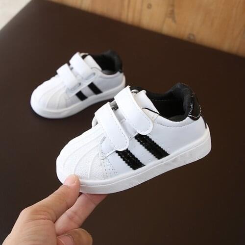 3-8 years Children Sport Shoes Boys Sneakers for Kids Baby Girls Toddler Shoes Fashion White Casual Light Soft Sport Running