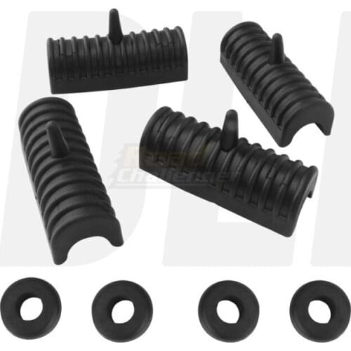 For Harley Touring model Road king Glide Motorcycle Motorbike Moto parts Saddle bags Hard Rubber support cushion