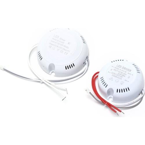 1 Pc LED Driver Power Supply Ceiling Driver 24W 36w 220v Round Driver Lighting Transform For LED Downlights Lights Dropshipping