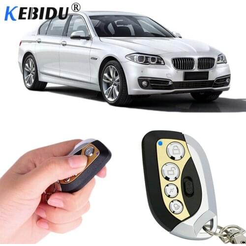 Kebidu 433MHz Universal Remote Control Wireless Auto Remote Control Duplicator Frequency Adjustable Keychain for Car Garage Door