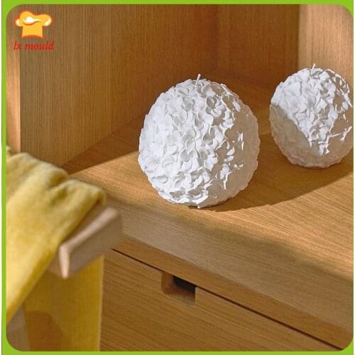 New Round Flower Silicone Mold Four Petal flower Embossed flower Handmade Soap, Candle Silicone Mould DIY Tools