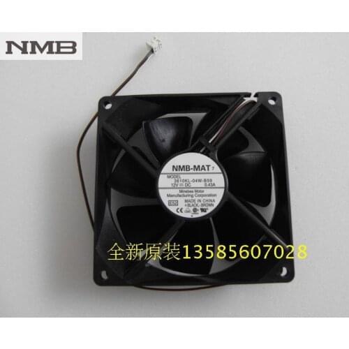 Original NMB Blowers 3610KL-04W-B59-E52 9225 12V 3 wire