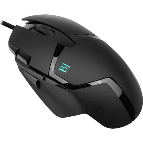 8D USB Wired Mouse Gamer Ergonomic Mice Led Mouse Gamer Mause 3200DPI Black for Tablet Notebook ноутбук PC Gamer