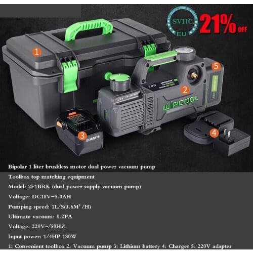 R32 Vacuum Pump Air Conditioning Installation Maintenance Air Pump/Experimental Filter Vacuum Packing Pump