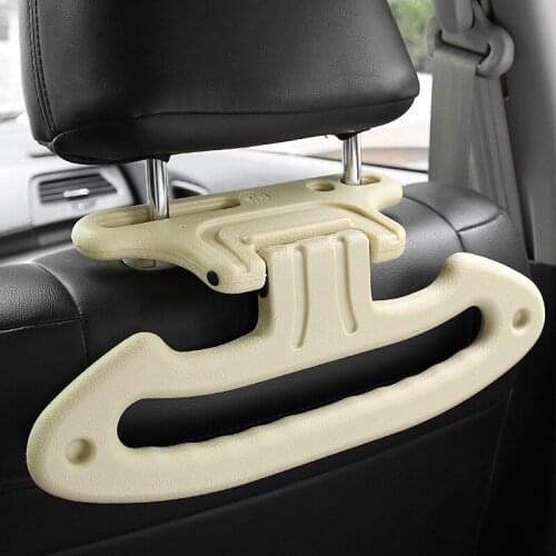 Travel Vehicle Jacket Suit Hanger Top Multifunctional Car Rear Seat Headrest Hanger Cloth Safety Handle Hook