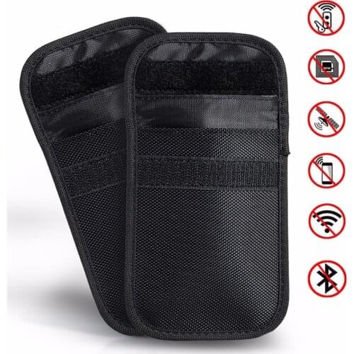 Cell Phone RF Signal Shielding Blocker Bag Remote Car Key Sensor Jammer Card Storage Pouch Safe Protection for Pregnant Women