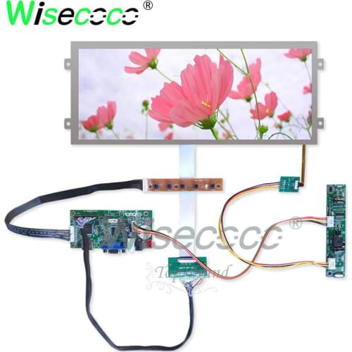 12.3 inch 1920*720 IPS lcd screen 1000 nits screen display with 40pins LVDS HDMI VGA controller board for Automotive display