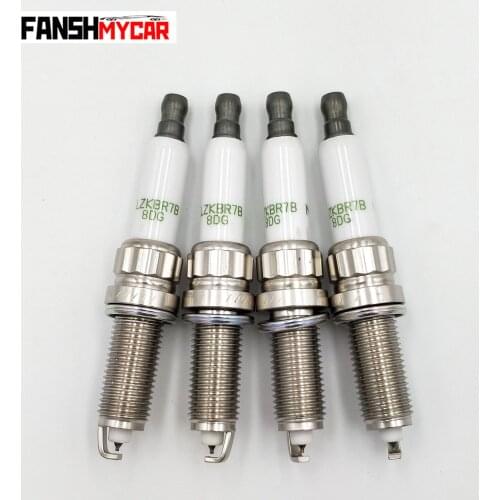 4PCS/LOT ILZKBR7B8DG New Car Spark Plugs For CLS63 RCZ C3-XR C4 C5 Cooper 95770