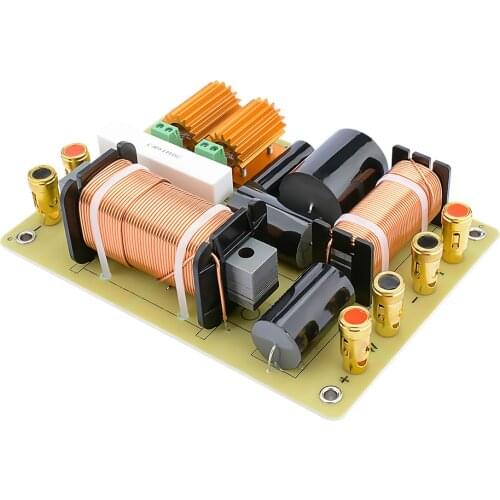 AIYIMA 600W 2 Way Crossover Audio Tweeter Bass Speakers Filter Professional Frequency Divider Stage Filter For 15 Inch Speaker