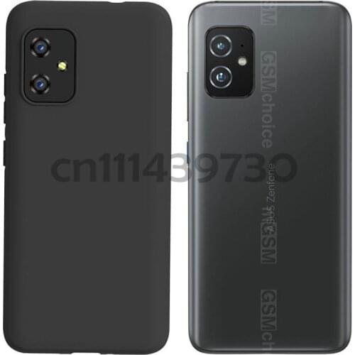 For Asus Zenfone 8 ZS590KS Case Black Soft TPU Matte Protection Cover For Asus Zenfone 8 ZS590KS