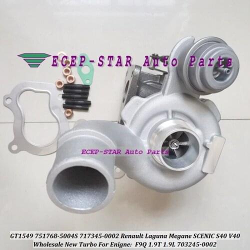 GT1549S 717345-0002 751768-5004S 751768-5003S 751768-0001 717345-0002 751768 53039880048 53039700048 7701478022 7711497500 Turbo