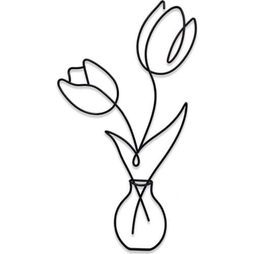 Lightweight Pragmatic Wall Decor Hanging Metal Flower Easy Hanging Metal Wall Hanging Beautiful for Bathroom