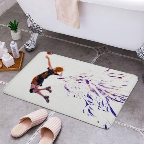 Little Giant Haikyuu Anti-slip Doormat Vacuuming Water Absorbing Kitchen Bedroon Bath Floor Mats Home Entrance Home Decora