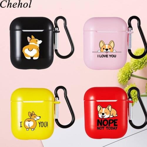 Earphones Protection Cases for Apple Airpods Pro 1 2 3 Bluetooth Wireless Funny Dog Soft Silicone Headphone Case Headset Covers