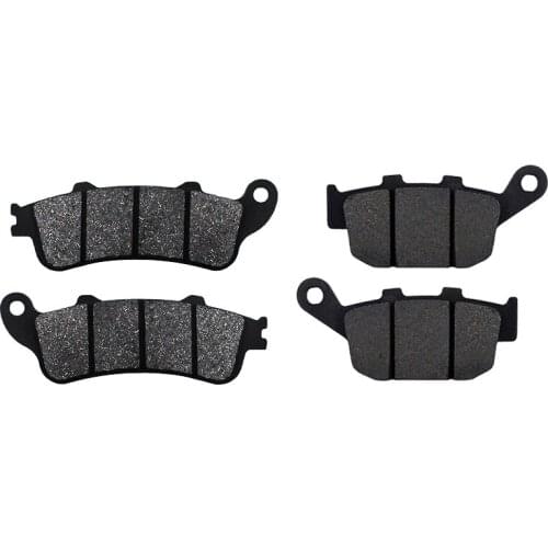 Motorcycle Front and Rear Brake Pads for Honda FES125 FES 125 & FES150 FES 150 Pantheon 03-06 FES 250 Foresight 00-05