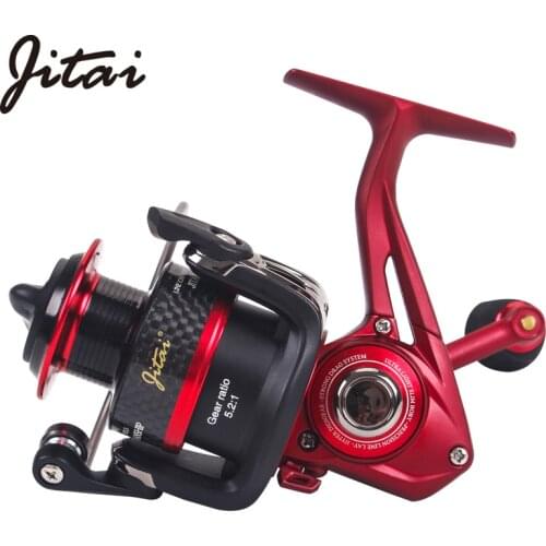 JITAI 9+1BB 5.2:1 Saltwater Sea Spinning Fishing Reel 1000 Series Left Right Hand Metal Spool CNC Handle EVA Knob