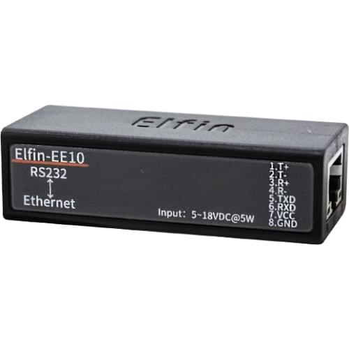 Super Mini Modbus RS485 RS232 go to TCP/HTTP Ethernet Serial Server