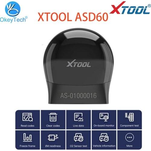 XTOOL ASD60 For Benz For VW for BMW OBD2 Diagnostic Tools Full Automotivo OBD II Code read With 15 Reset Functions Code Reader
