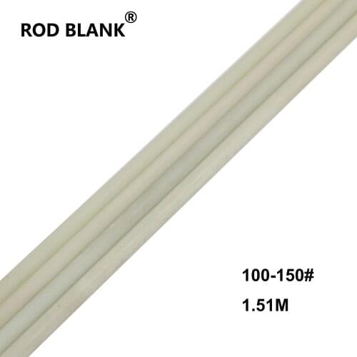 Rod Blank 1.51M DIY Solid Glass Fiber Rod Blank 1Section Fishing Rod Blank repair Fishing Rod Building Blank 100-150