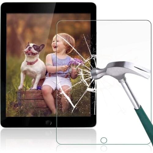 Tempered Glass Protective Film For iPad 10.2 2019 For iPad 2017 2018 9.7 Air 1 2 Pro 11 10.5 9.7 mini 5 4 3 2 1 Screen Protector