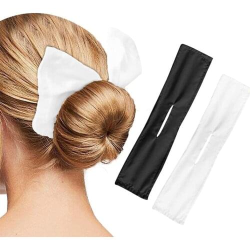 Lazy Bun Makers Summer Hairpin Braider Women Knotted Hair Bands Rope Headband Fashion Fabric Hair Bands Hair Braiding Tool