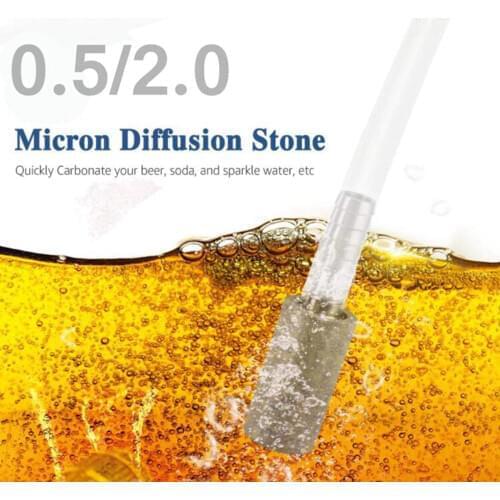 0.5 and 2 Micron Oxygenation Diffusion Stone for Home Brewing Beer Tools