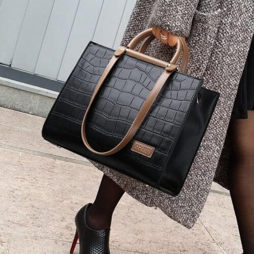 100% Genuine Leather Handbags 2020 Ladies Tote Large Capacity Portable Fashion One-shoulder Messenger Bag Purses and Handbags Gg