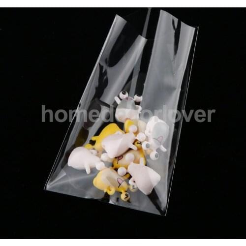 100x Clear Party Gift Chocolate Lollipop Favor Candy Cello Bags Cellophane