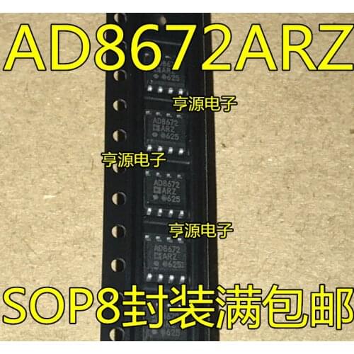 AD8672 AD8672ARZ AD8672AR Precision Low noise amplifier chip SOP8 Package