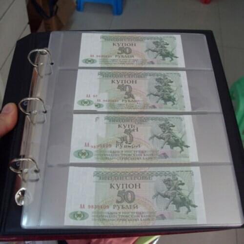 Safety Storage For Banknotes Album Paper Money Currency Collection & Accessories
