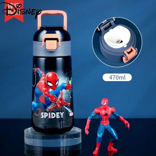 Disney Large-capacity School Special Plastic Drop-proof Drinking Cups Childrens Cups Men and Women Summer Leisure Cups