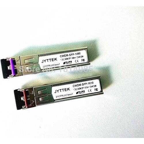 Hot Sale 2pieces/lot 1.25G SFP BIDI 120KM 1490nm/1550nm WDM LC/SC SFP Module