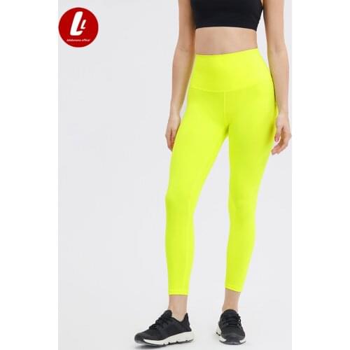 LULUBANANA Fitness Athletic Legging Yoga Pants Women Butter Soft Squat Proof Workout Gym Sport Legging Inseam 24"
