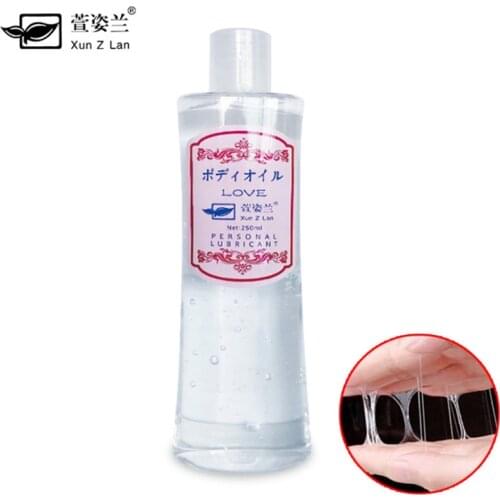 Strong wire drawing lubricants 250ML Water-soluble Lubrication Personal Lubricant Vaginal Lubrication gay anal sex lubricant