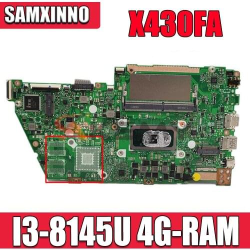 X430FA MB._4G/I3-8145U/AS Mainboard For ASUS X430FA X430F A430F S4300F Laptop motherboard Motherboard
