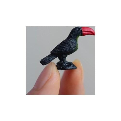 Super sper mini pvc figure model toy tucan 2pcs/set