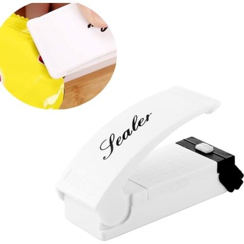 Mini Portable Bag Clip Handheld Home Use Electric Heat Sealing Machine Impulse Sealer Seal Packing Plastic Bag Clip Kitchen Tool