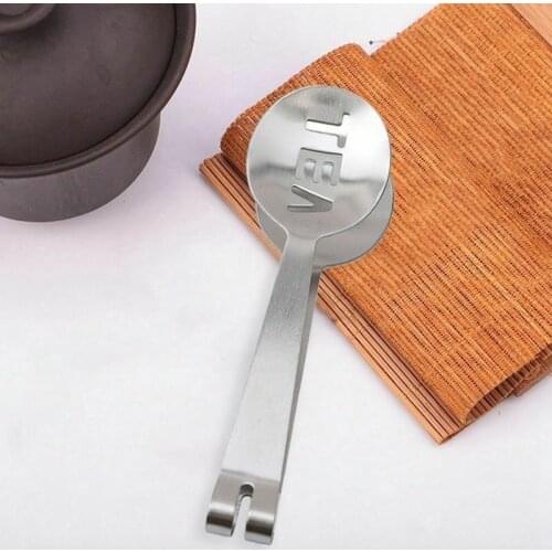 Reusable Stainless Steel Teabag Tongs Sugar Tea Clip Tea Bag Squeezer Holder Herb Grip Home Kitchen Tools