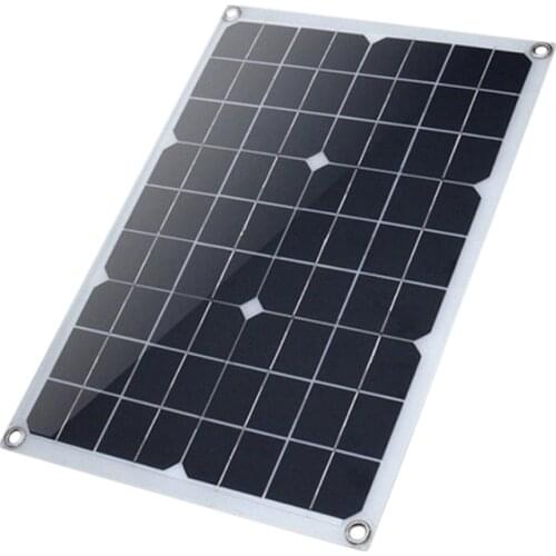 20W 18V Monocrystalline Solar Photovoltaic Panel Environmentally Friendly Portable Solar Charging Panel Solar Panel