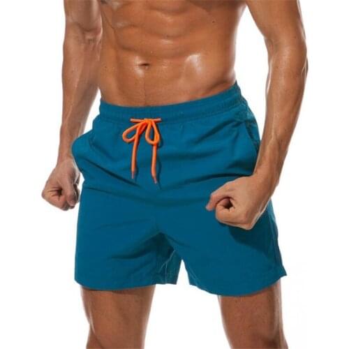 2021 Summer Men Swimwear Swim Shorts Trunks Beach Board Shorts Men Swimming Pants Swimsuits Mens Running Sports Quick Dry Shorts