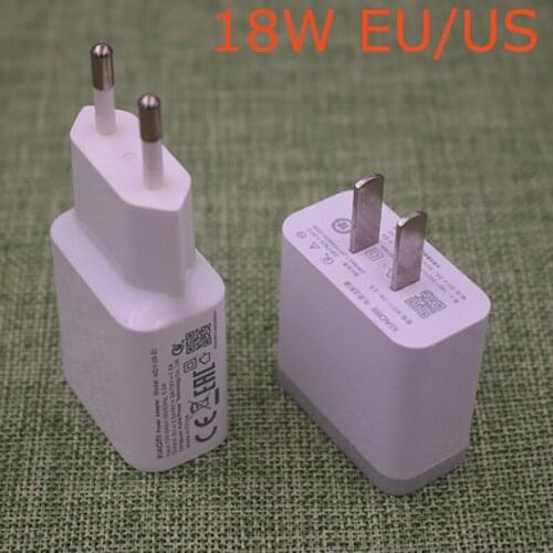 Xiaomi 18W EU US Charger Original QC 3.0 Fast Charge Power Adapter Usb Type C Cable For mi 9 9se a2 mix 2 s redmi note 7 8 9 pro