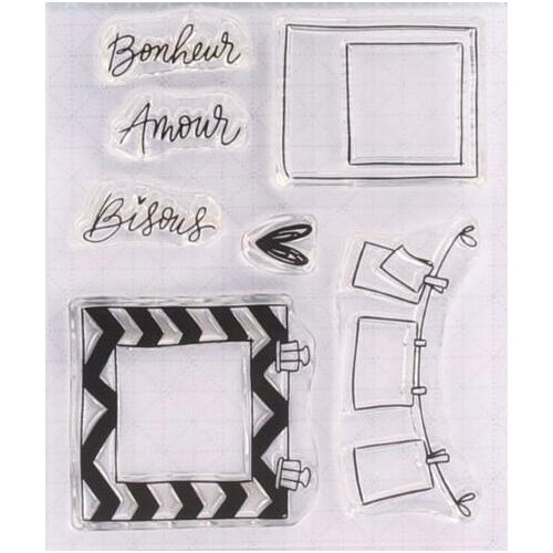 French/Thousand paper crane Transparent Clear Silicone Stamp/Seal for DIY scrapbooking/photo album Decorative clear stamp A0400