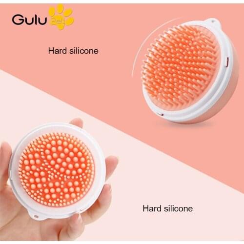 Pet Comb Cat Dog Bathing Comb Remove Hair Dirt Massage Brush Clean Multifunctional Soft Brush for Pet Supplies