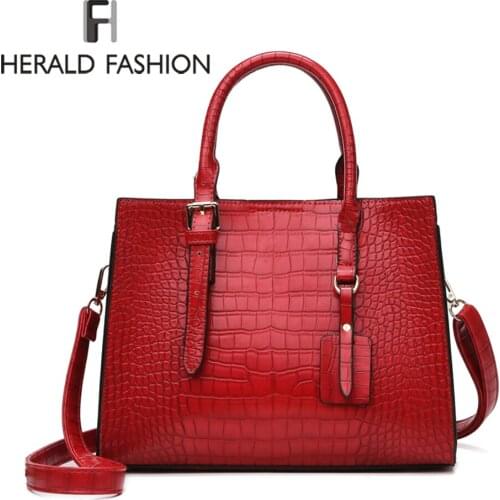 Alligator Pattern Tote Bag for Women 2021 Luxury Designer pu Leather Handbag Female High Capacity Shoulder Messenger Bags bolsos